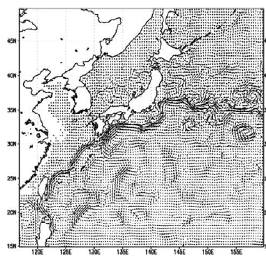 北西太平洋解析予報格子点資料の配信領域説明図